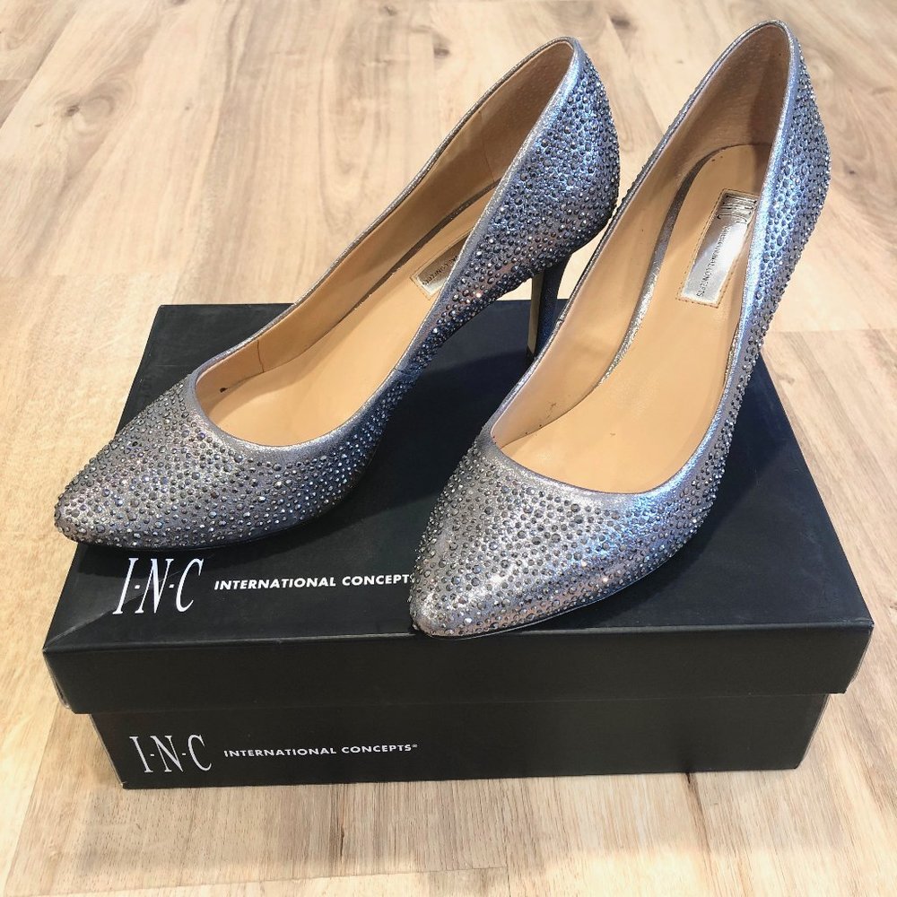 INC International Concepts Embellished Zitah Pumps